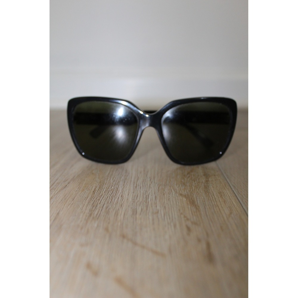 Electric Superbee Sunglasses Womens Black Oversized Square Frame Made in Italy